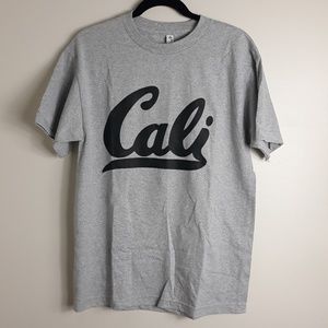 California "Cali" Graphic T-shirt Gray